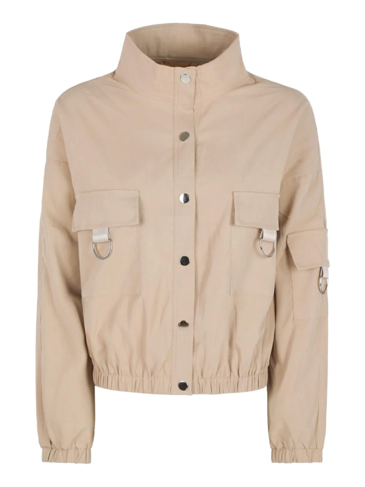 Solada Giacca donna oversize con bottoni e tasche
