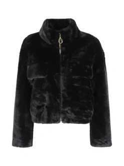 Solada Giacca donna oversize in pelliccia sintetica