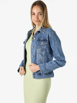 Solada Giacca in jeans da donna taglie grandi - jeans