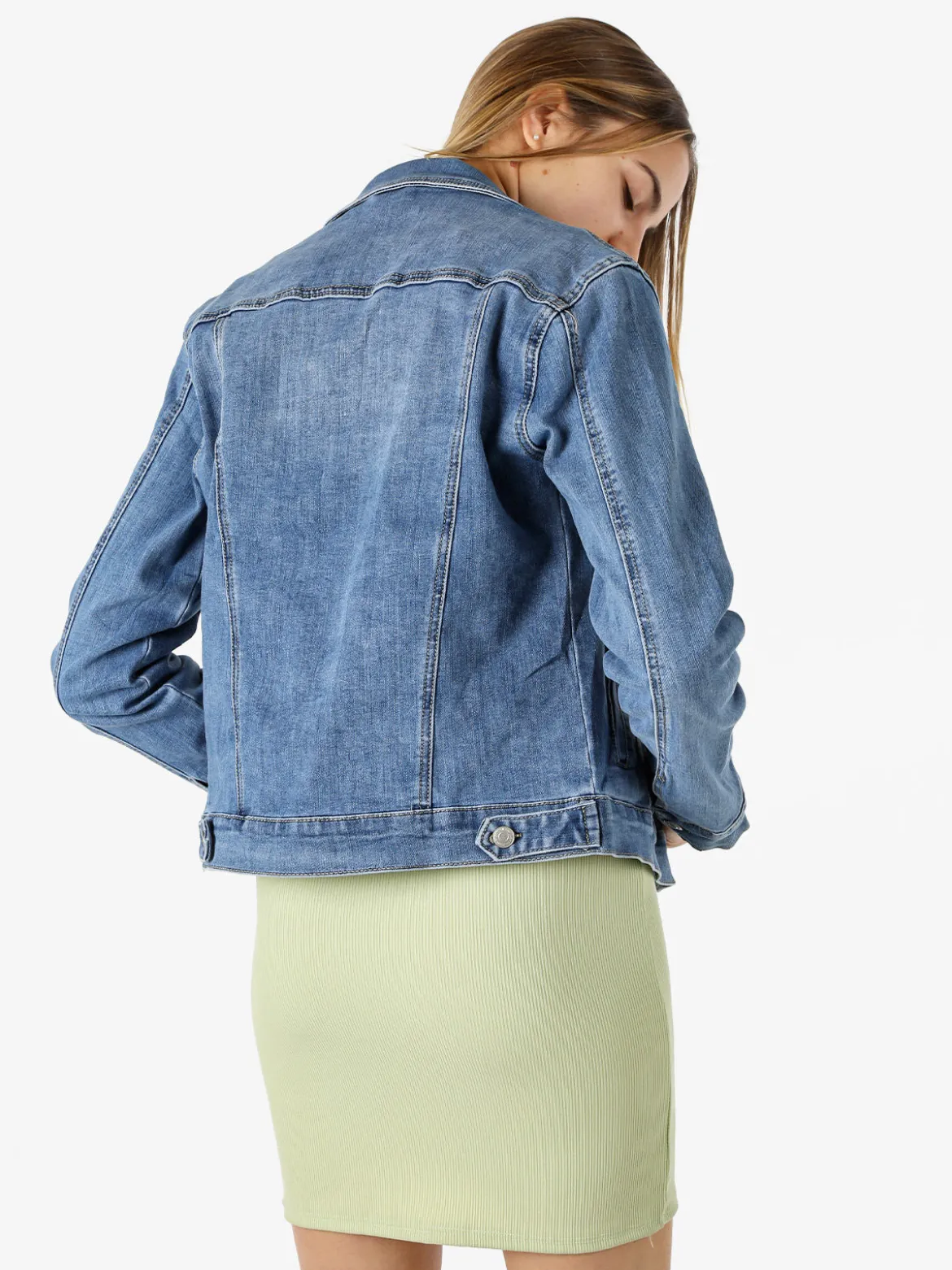 Solada Giacca in jeans da donna taglie grandi - jeans