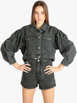Solada Giacca in jeans donna oversize