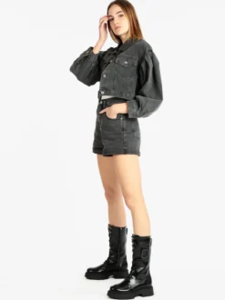 Solada Giacca in jeans donna oversize