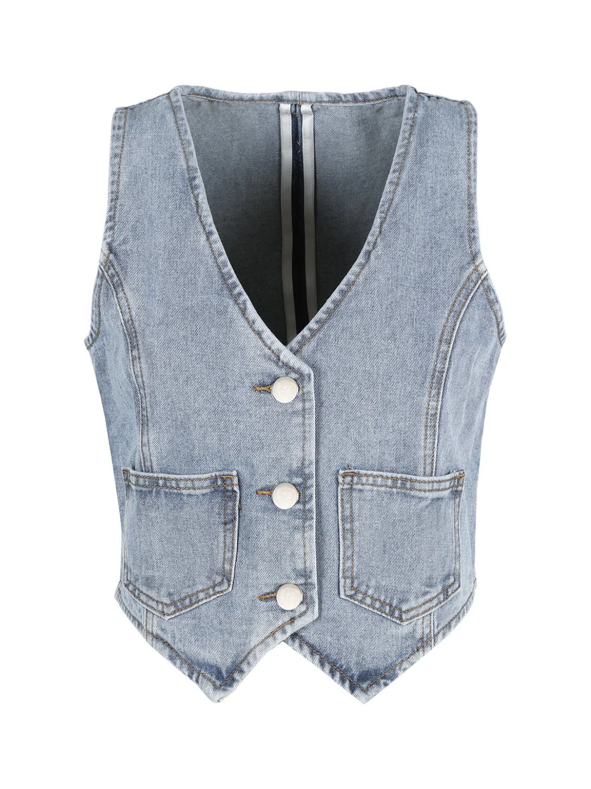 Solada Gilet donna in jeans