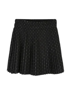 Solada Gonna corta da bambina plissettata con strass