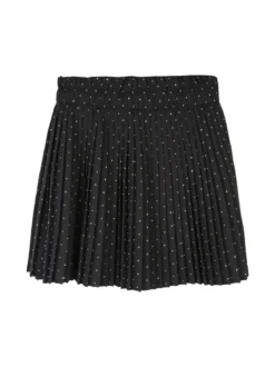 Solada Gonna corta da bambina plissettata con strass