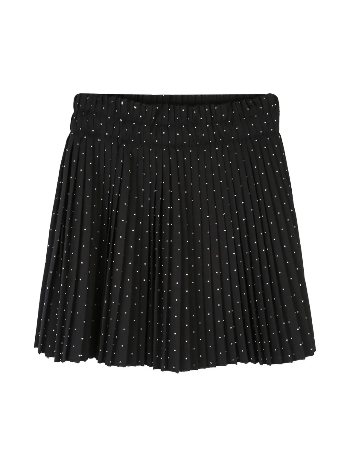 Solada Gonna corta da bambina plissettata con strass