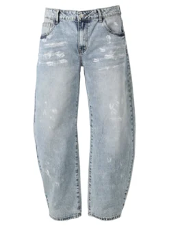 Solada Jeans baggy da uomo con dettagli effetto vernice - jeans