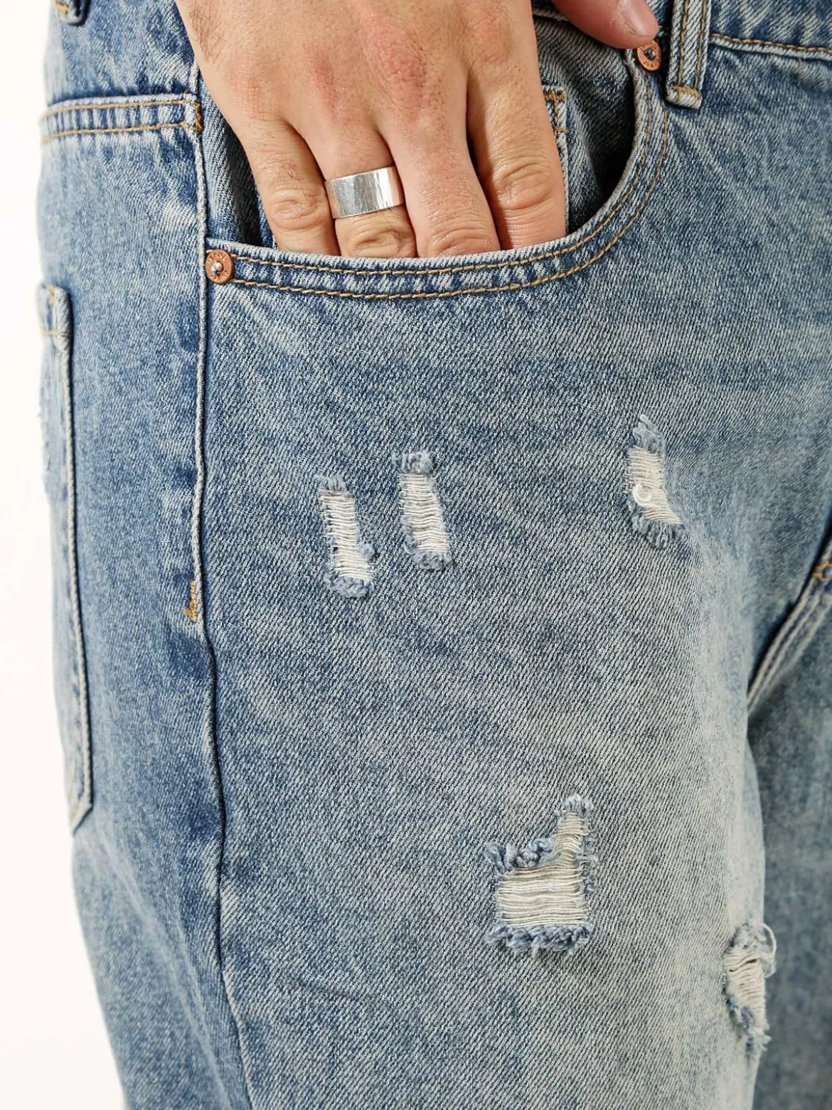Solada Jeans baggy da uomo con strappi - jeans