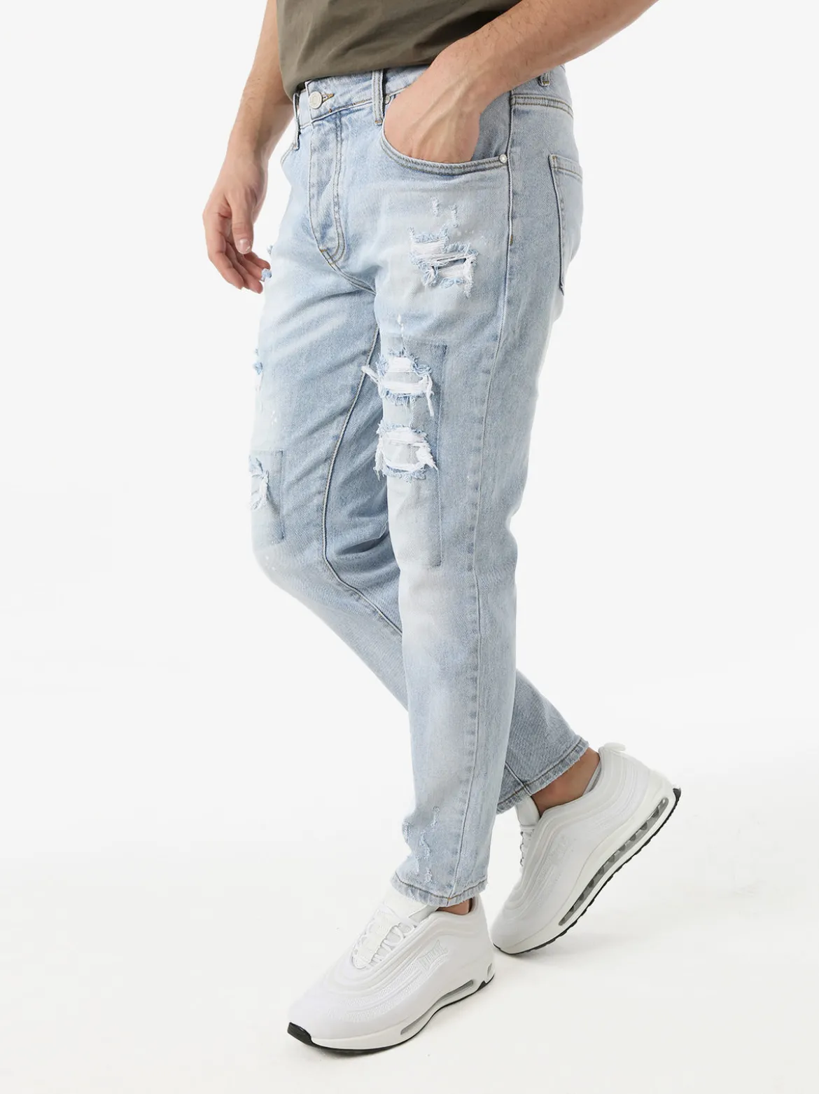 Solada Jeans da uomo con strappi - jeans
