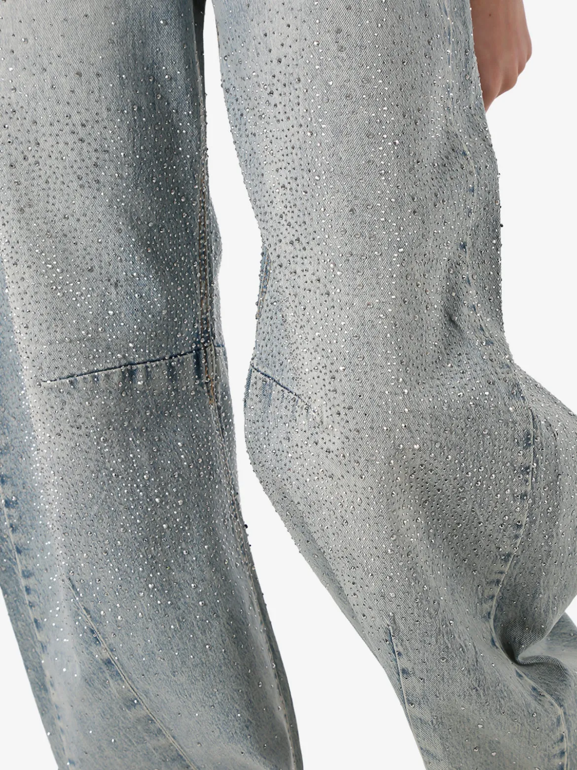 Solada Jeans donna a palloncino con strass - jeans