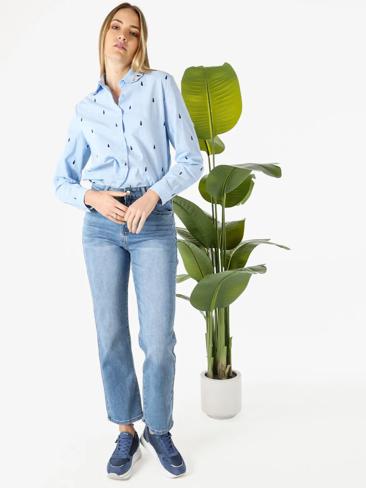Solada Jeans donna a vita alta - jeans