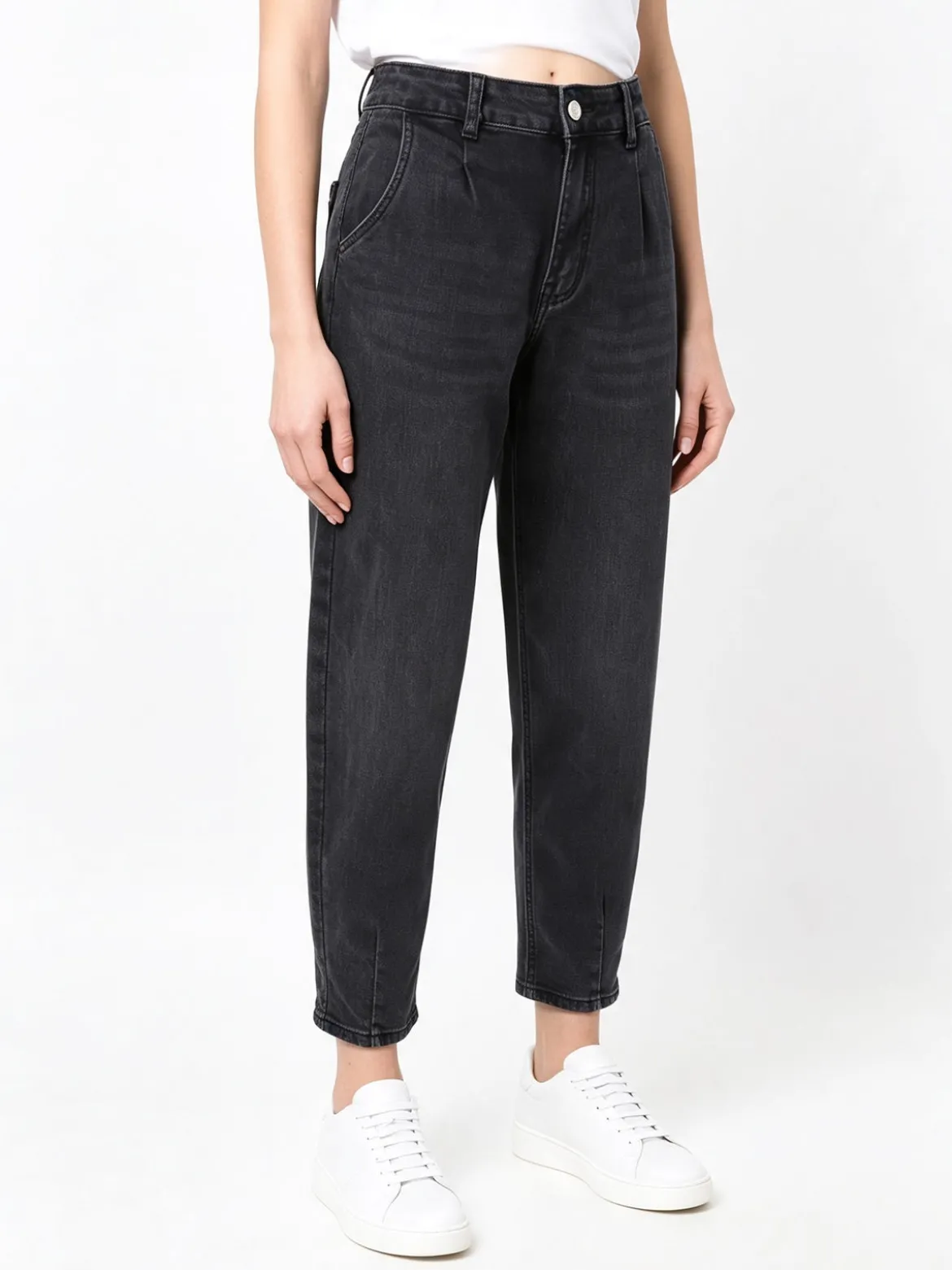 Solada Jeans donna balloon - nero