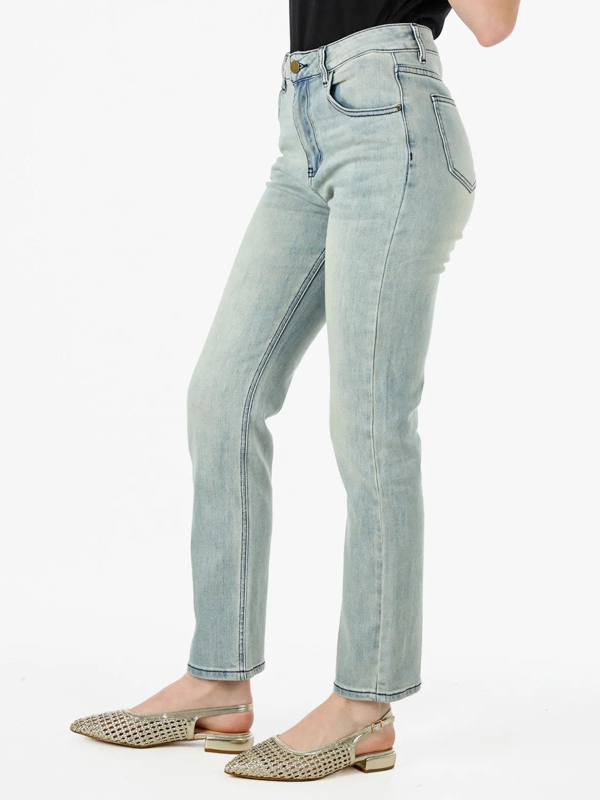 Solada Jeans donna regular fit a gamba dritta - jeans