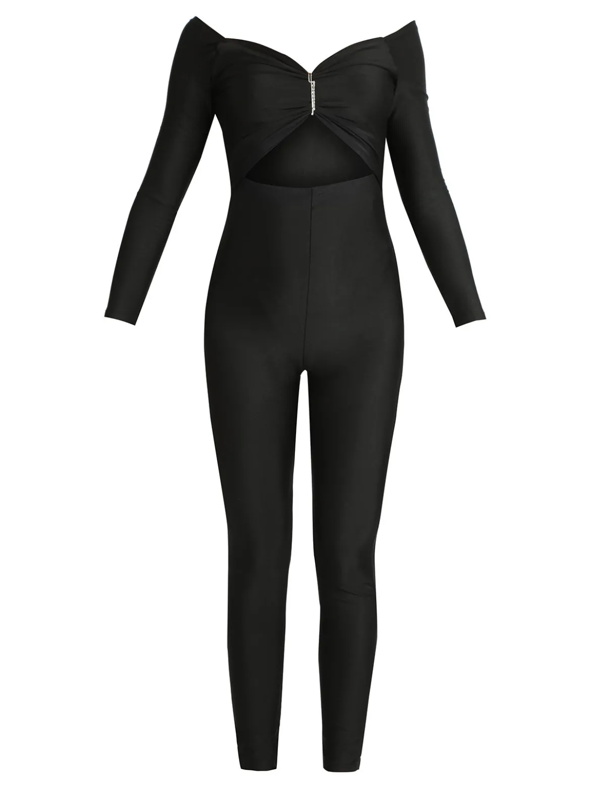 Solada Jumpsuite donna aderente con strass
