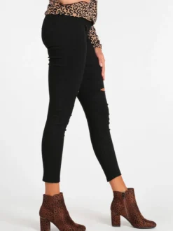 Solada Leggings donna con strappi