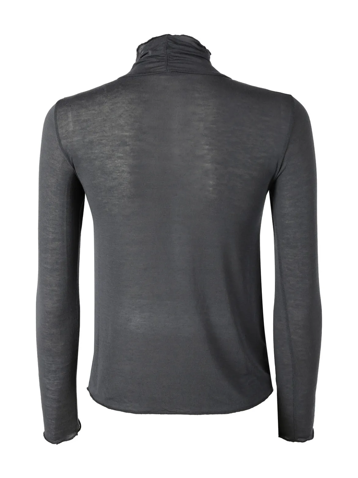 Solada Maglia dolcevita da donna in misto cashmere a maniche lunghe - grigio