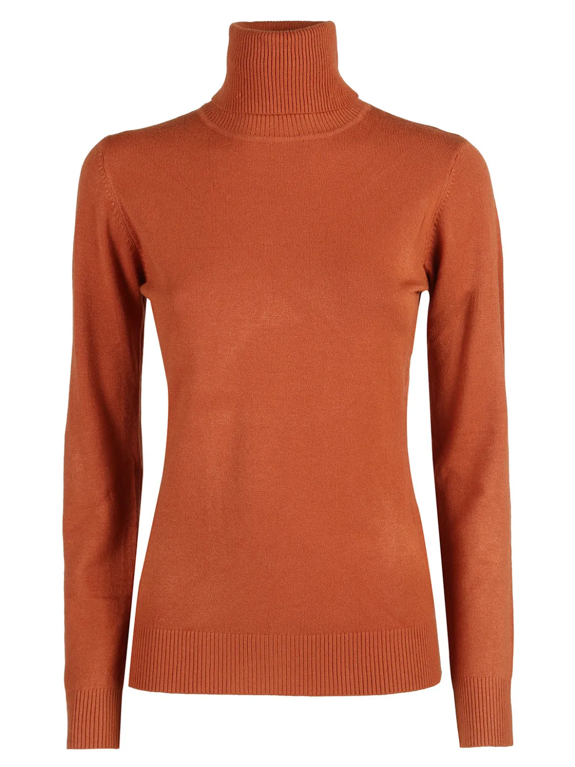 Solada Maglia donna dolcevita - arancione