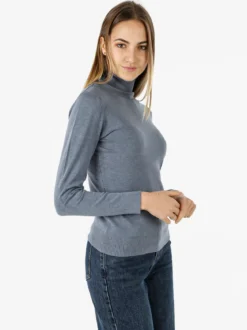 Solada Maglia donna dolcevita - jeans