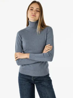 Solada Maglia donna dolcevita - jeans