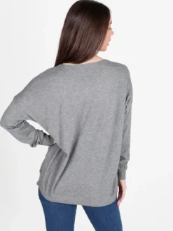 Solada Maglia donna oversize con spalle cadenti
