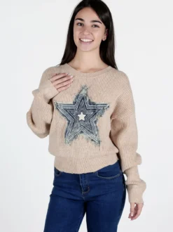 Solada Maglione donna con stella