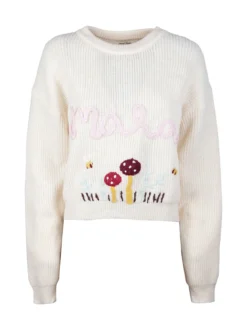 Solada Maglione donna oversize con ricami