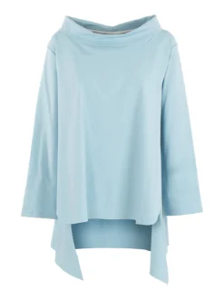 Solada Maxi blusa da donna in misto cotone