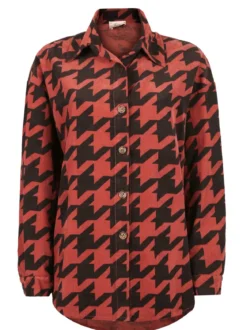 Solada Maxi camicia donna oversize in cotone vellutato