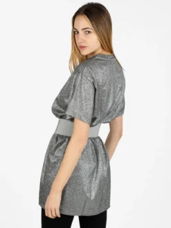 Solada Maxi t-shirt donna con glitter