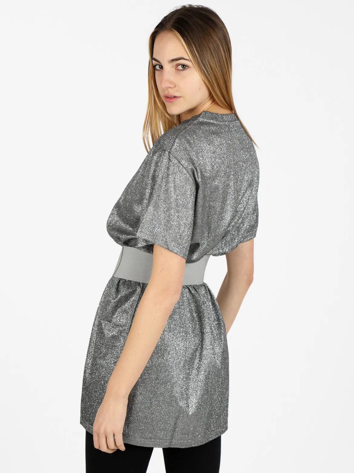 Solada Maxi t-shirt donna con glitter