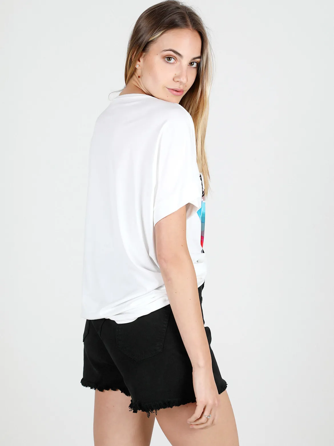 Solada Maxi t-shirt donna con stampa disegno