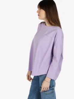 Solada Maxi t-shirt donna oversize con taschino