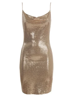 Solada Mini abito da donna con paillettes