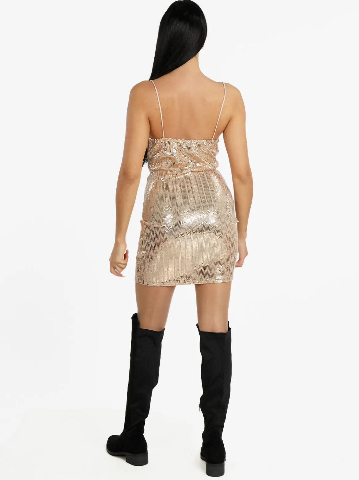 Solada Mini abito da donna con paillettes