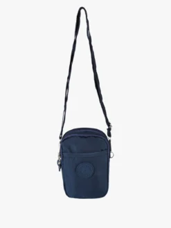 Solada Mini borsello da donna a tracolla in nylon - blu scuro