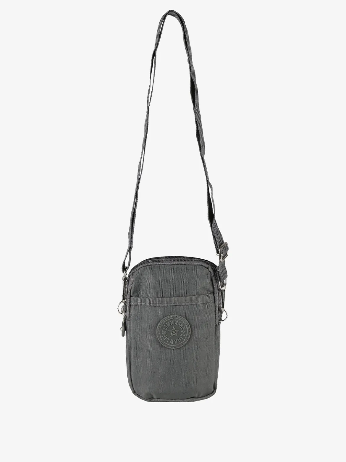 Solada Mini borsello da donna a tracolla in nylon - grigio