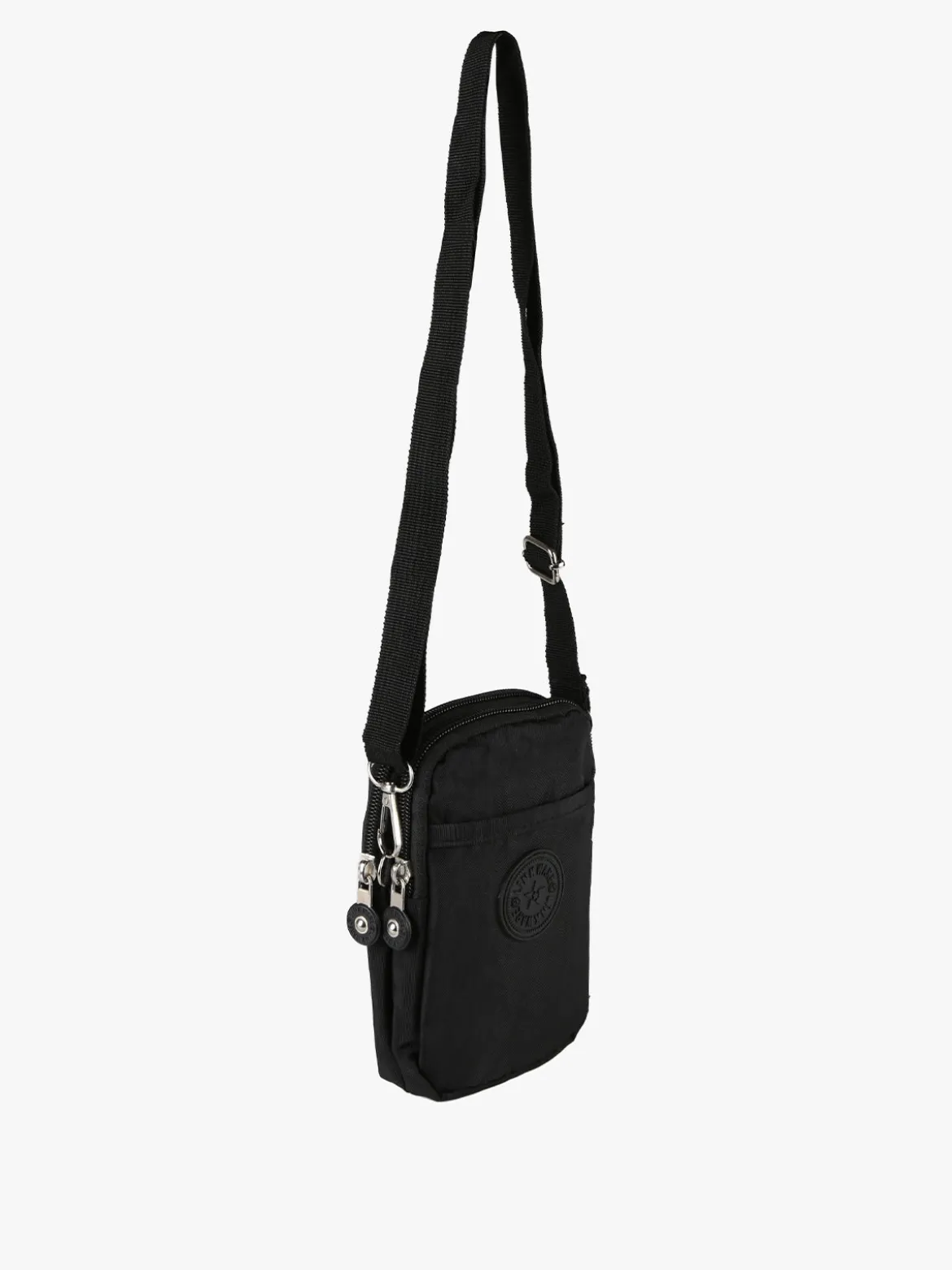 Solada Mini borsello da donna a tracolla in nylon - nero