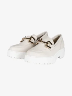 Solada Mocassini in pelle donna con platform