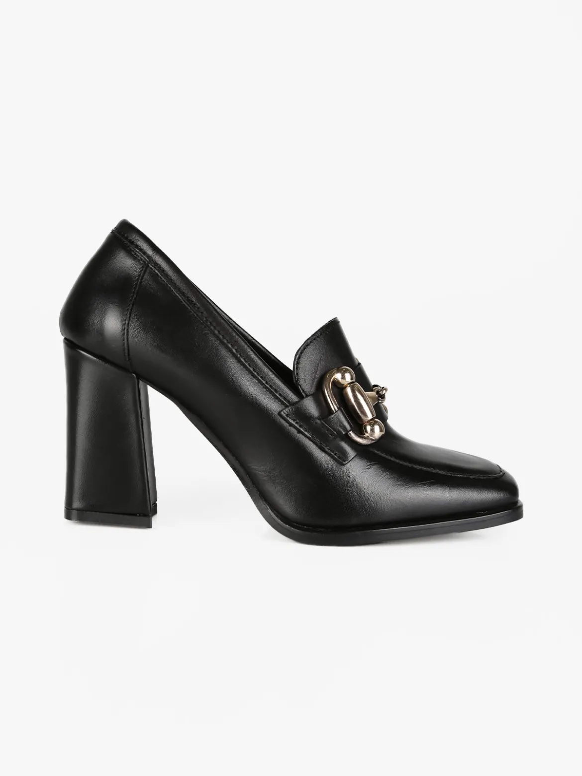 Solada Mocassini in pelle donna con tacco