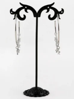 Solada Orecchini semicerchio con stelle e strass