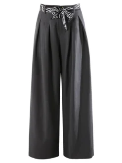 Solada Pantaloni a palazzo da donna - grigio