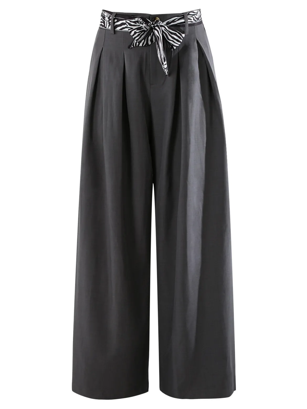 Solada Pantaloni a palazzo da donna - grigio