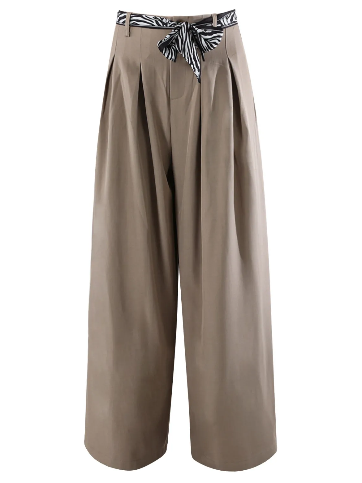 Solada Pantaloni a palazzo da donna - khaki