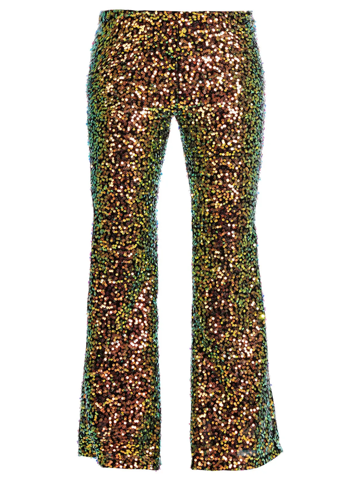 Solada Pantaloni a zampa con pailettes