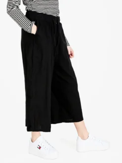 Solada Pantaloni culotte da donna in cotone con coulisse