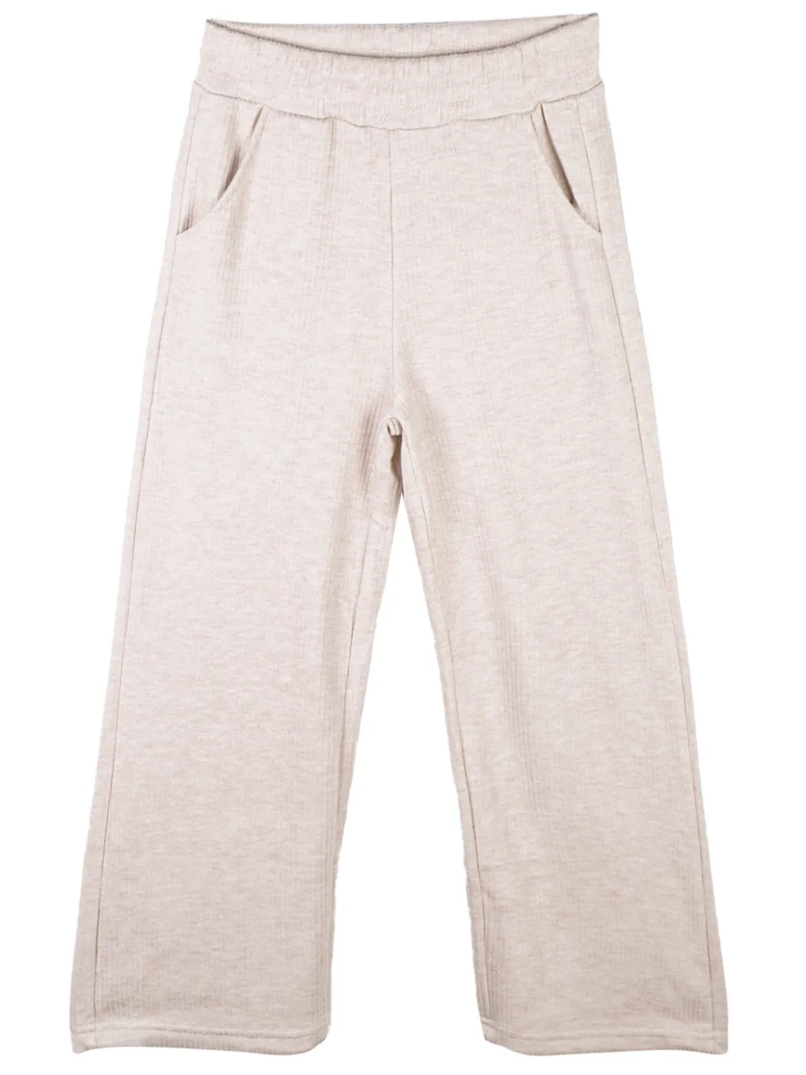 Solada Pantaloni da bambina in maglia a gamba larga