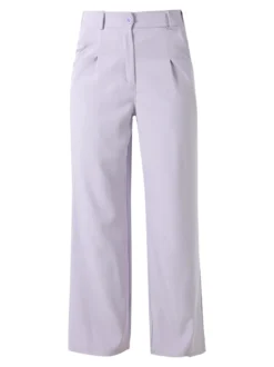 Solada Pantaloni da donna a gamba dritta e larga - lilla