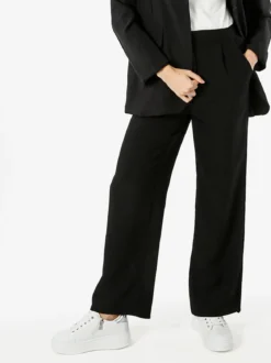 Solada Pantaloni da donna a gamba dritta e larga - nero
