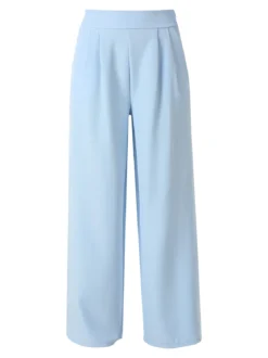 Solada Pantaloni da donna a gamba larga e dritta - azzurro