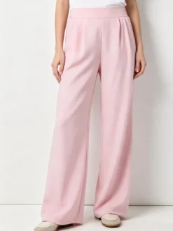 Solada Pantaloni da donna a gamba larga e dritta - rosa